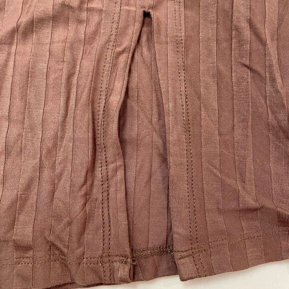 Love tree brown ribbed Dress sz S - Picture 6 of 6